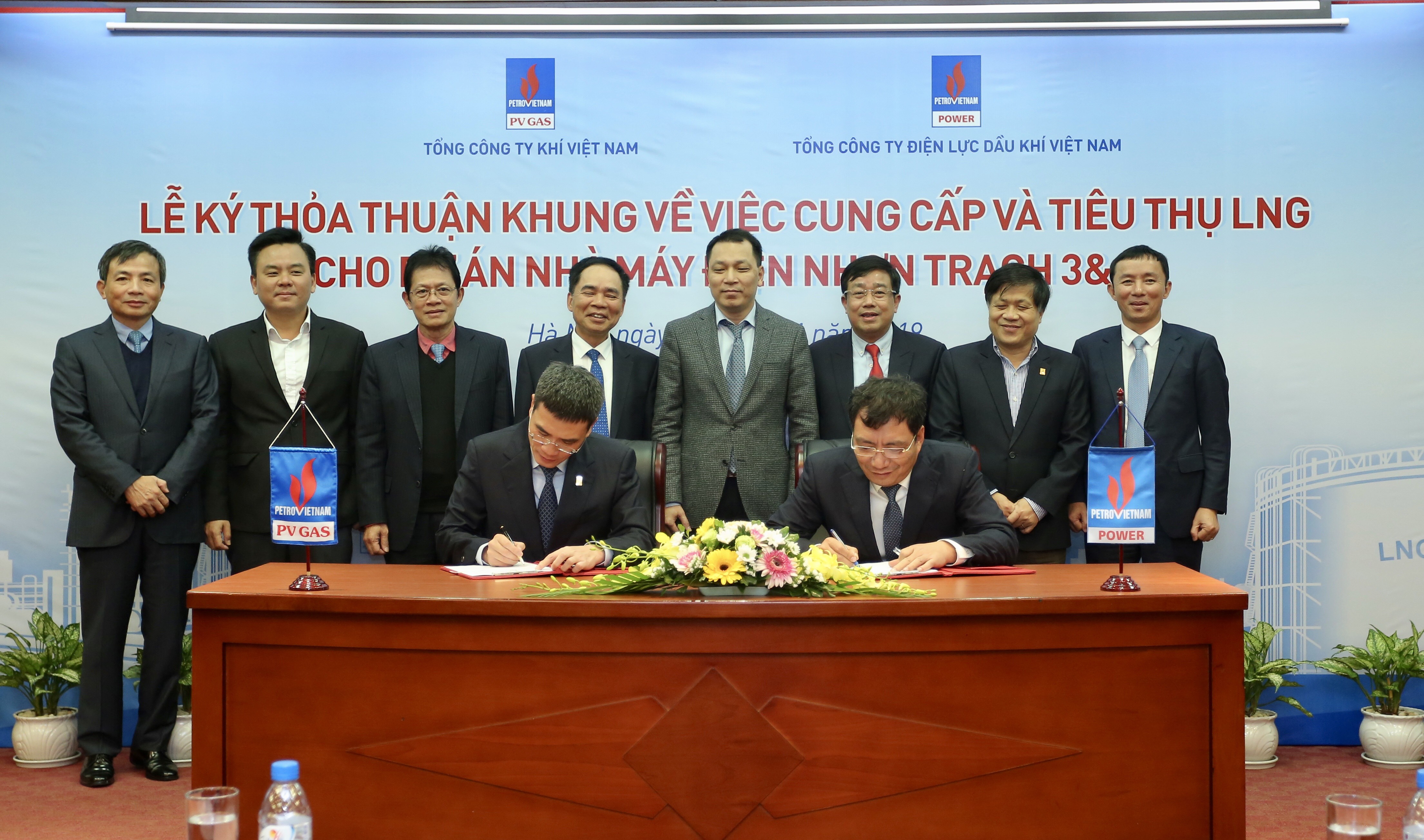 Ký kết thỏa thuận khung về việc cung cấp và tiêu thụ LNG cho Nhà máy điện Nhơn Trạch 3 & 4